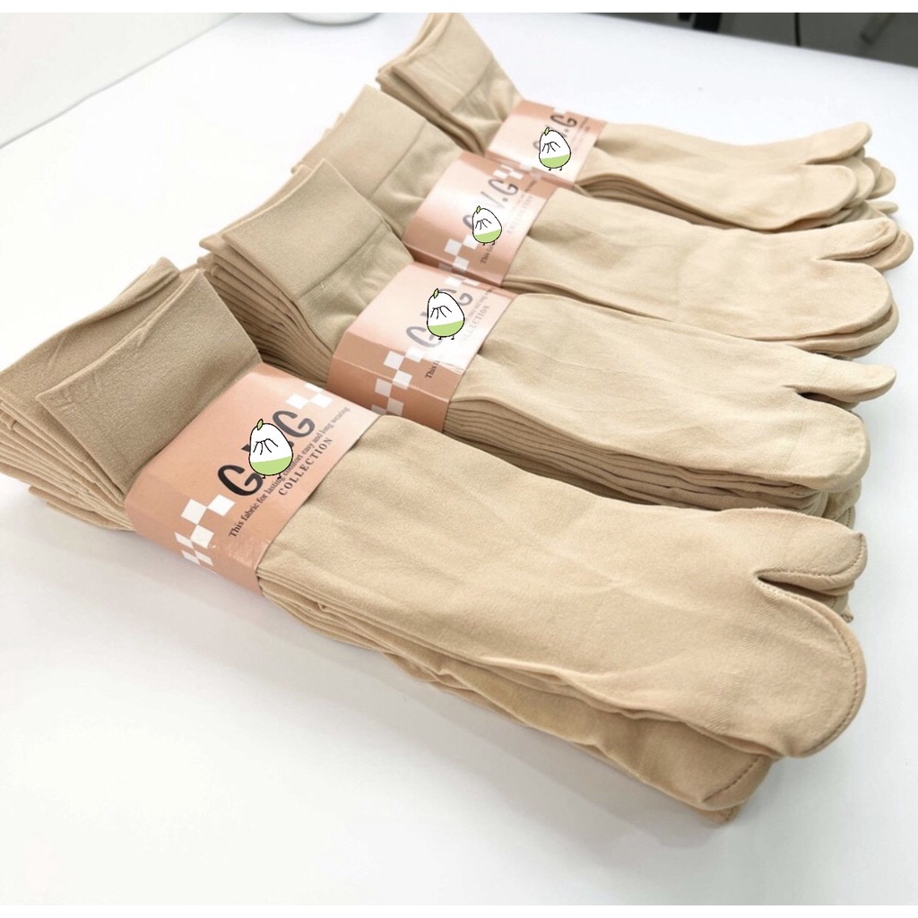 Sét 10 đôi tất da xỏ ngón siêu dai chống trơn trượt