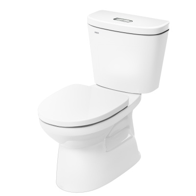 Bàn cầu 2 khối C-306VA công nghệ xả xoáy Vortex mới mạnh mẽ và xả tối ưu - Vật liệu xây dựng Big H