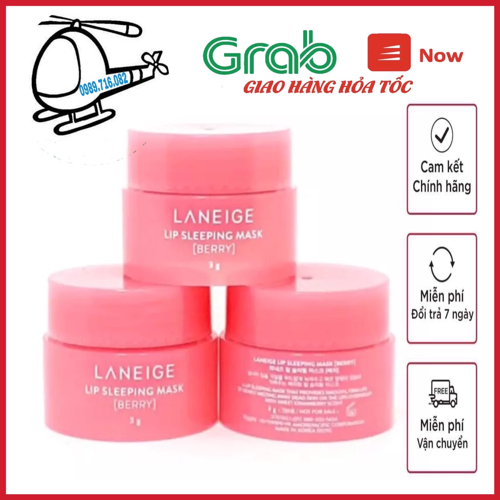 💋💋Ủ MÔI LANEIGE hàng MINI 3g