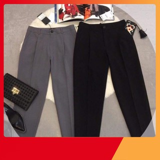 QUẦN BAGGY TÂY CÔNG SỞ LOẠI ĐẸP 2 MÀU ĐEN/ GHI XÁM