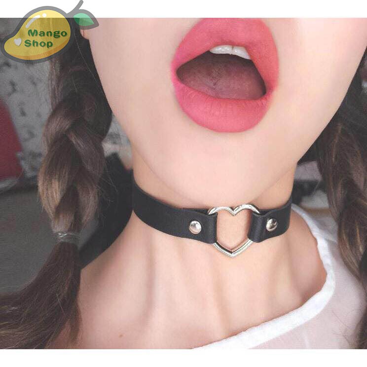 Chocker đeo đùi đa năng ( Chocker hình học đen cá tính )