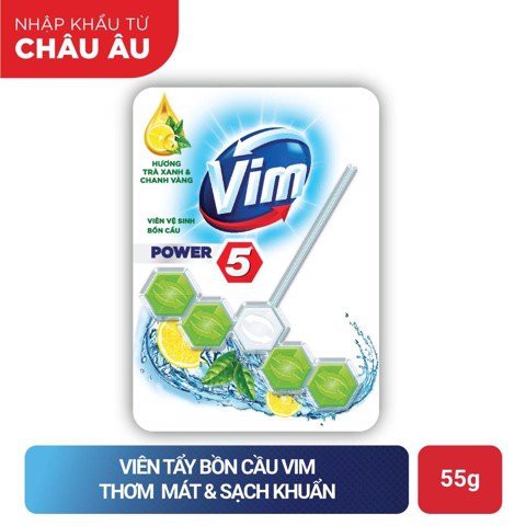 [ SIÊU TỐT] Viên Treo Bồn Cầu Diệt Khuẩn Vim Power 5