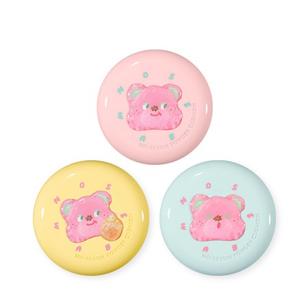 INNISFREE No Sebum Powder Cushion X Cafe Notted Edition 14g (Sản phẩm gốc) + 14g (Refill) | BigBuy360 - bigbuy360.vn