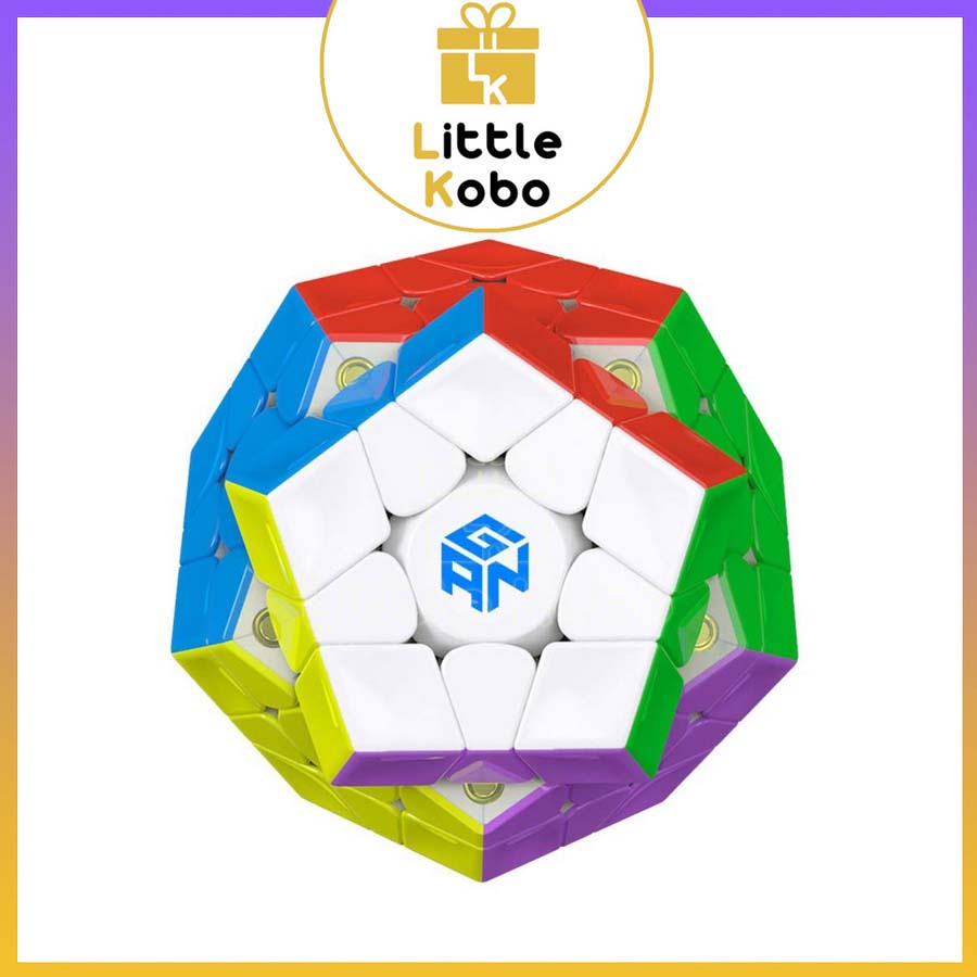 Rubik Gan Megaminx M Stickerless Rubic Biến Thể Nam Châm 12 Mặt