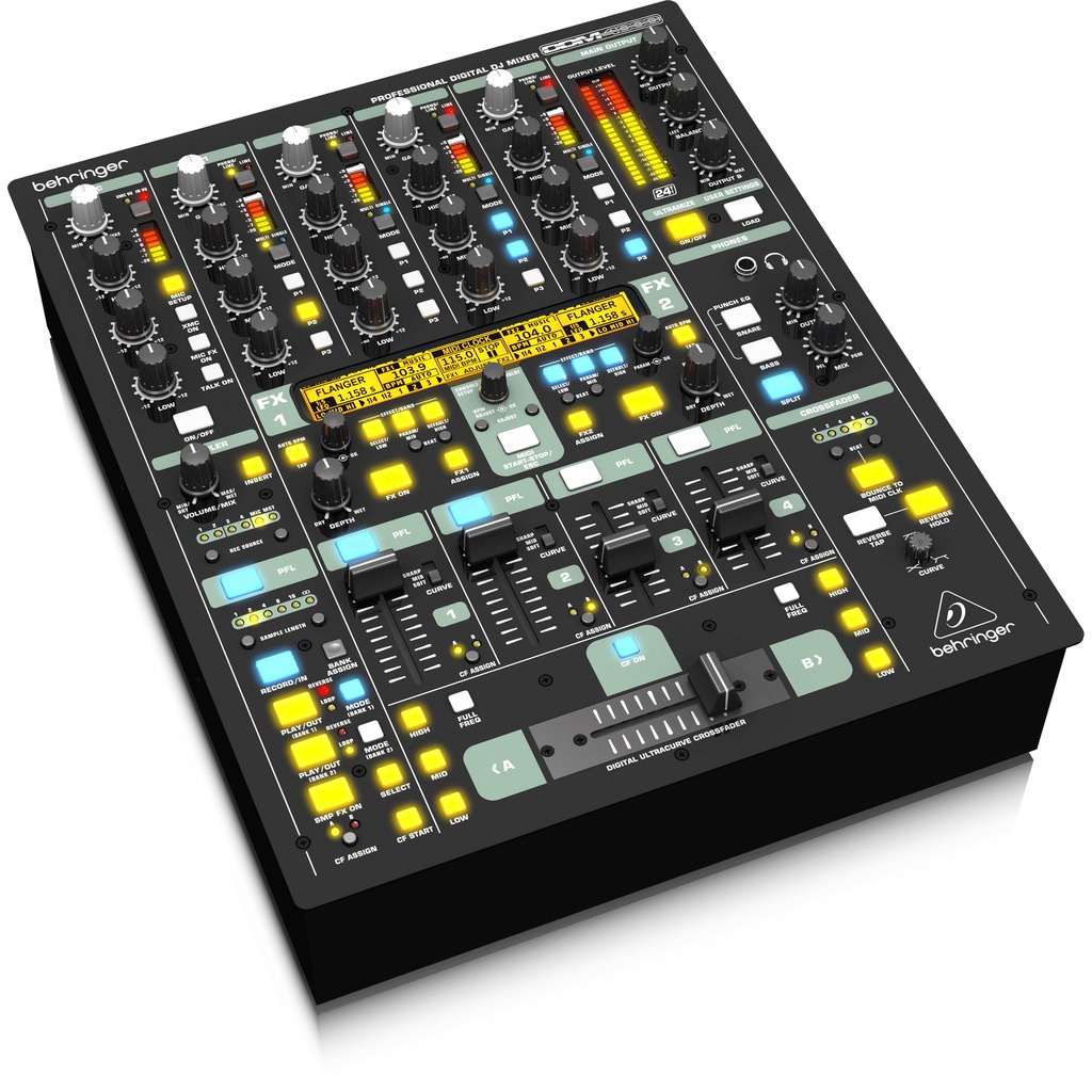 Mixer DJ Kỹ thuật số 5 kênh DDM 4000 Behringer - Hàng Chính Hãng