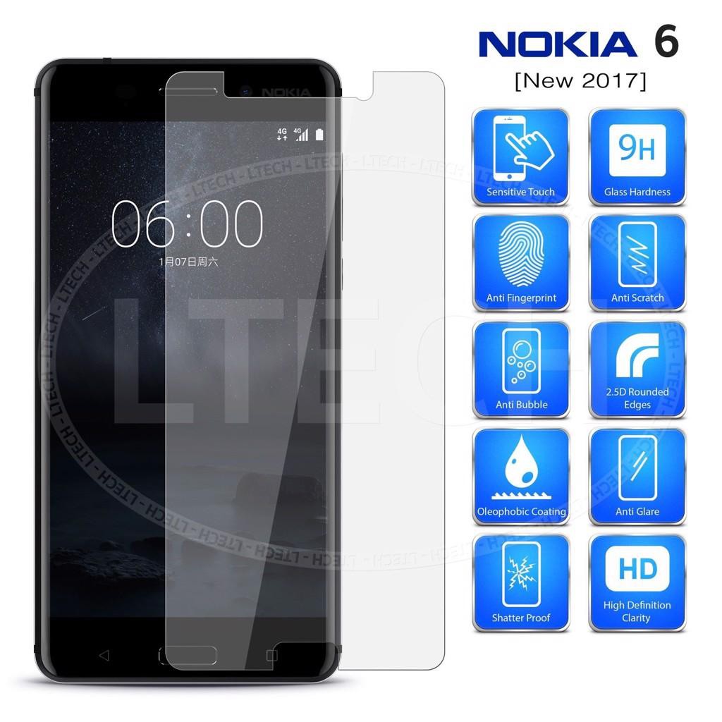 Miếng Dán Kính Cường Lực 2.5D Cho Nokia 6 - Glass