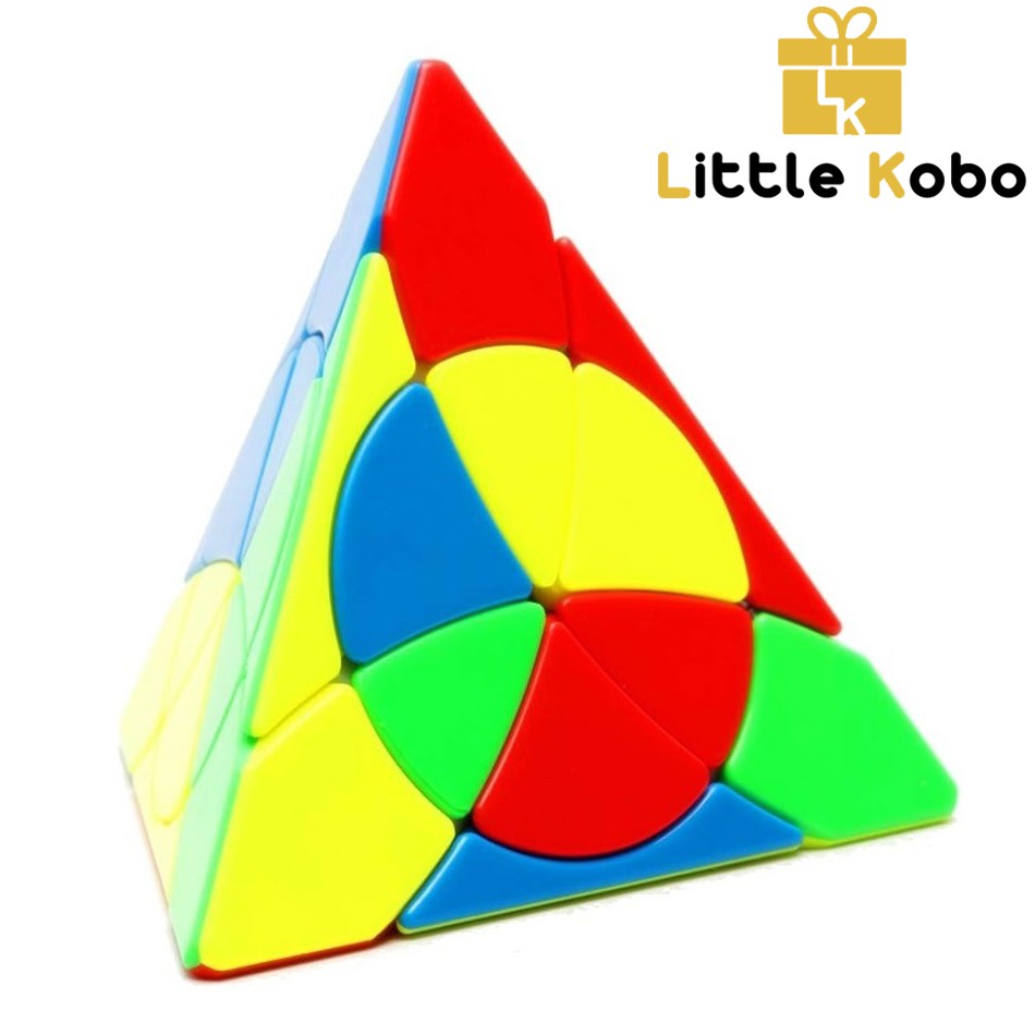 Rubik Biến Thể YJ Petal Pyraminx Yulong Rubik Biến Thể Tam Giác Pyraminx Stickerless