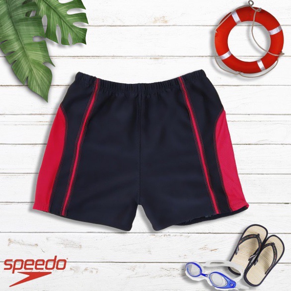 Quần tắm biển, Quần bơi nam Speedo lưng thun ngắn, thun co dãn 4 chiều thoải mái