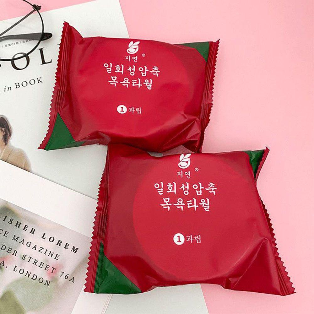 Khăn Nén Cotton Dày Dặn Dùng Một Lần Tiện Dụng Khi Đi Du Lịch