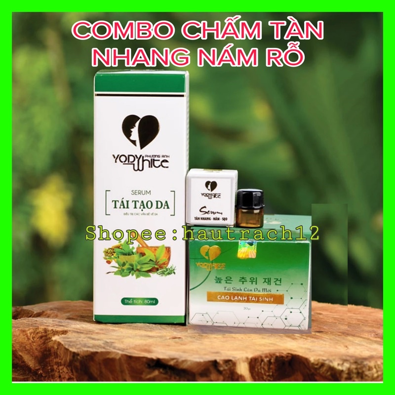 Combo Chấm Tàn Nhang Nám Rỗ Phương Anh