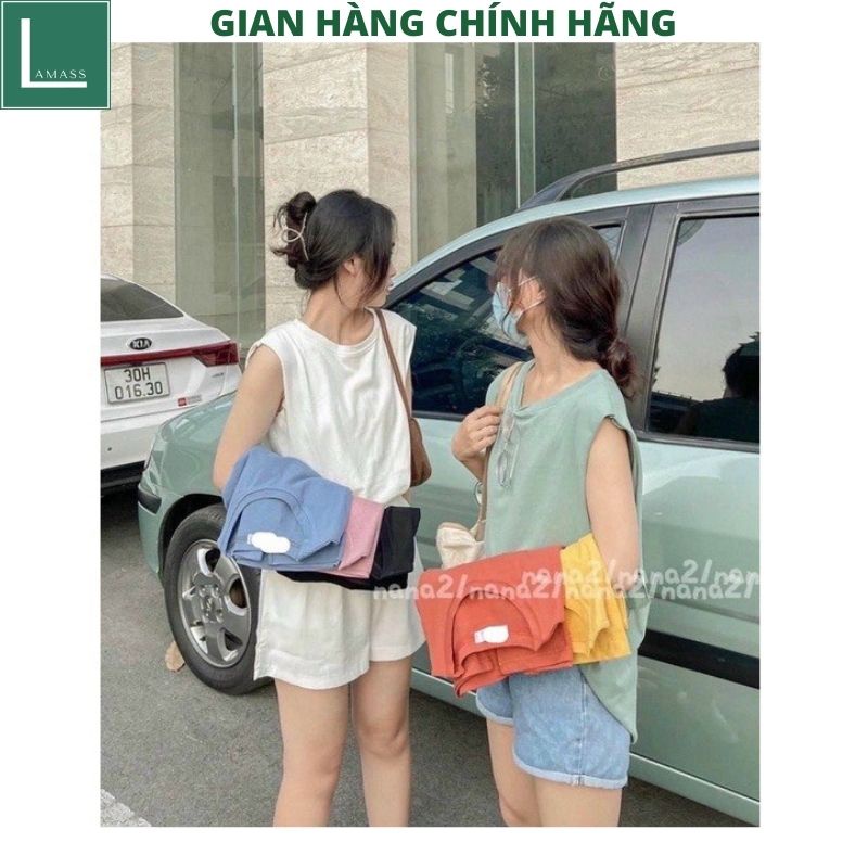 Áo Tank Top Trơn Cotton Siêu Hot Fom Nam Nữ Cá Tinh Mạnh Mẽ Trẻ Trung Năng Động Thoải Mái-LAMASS