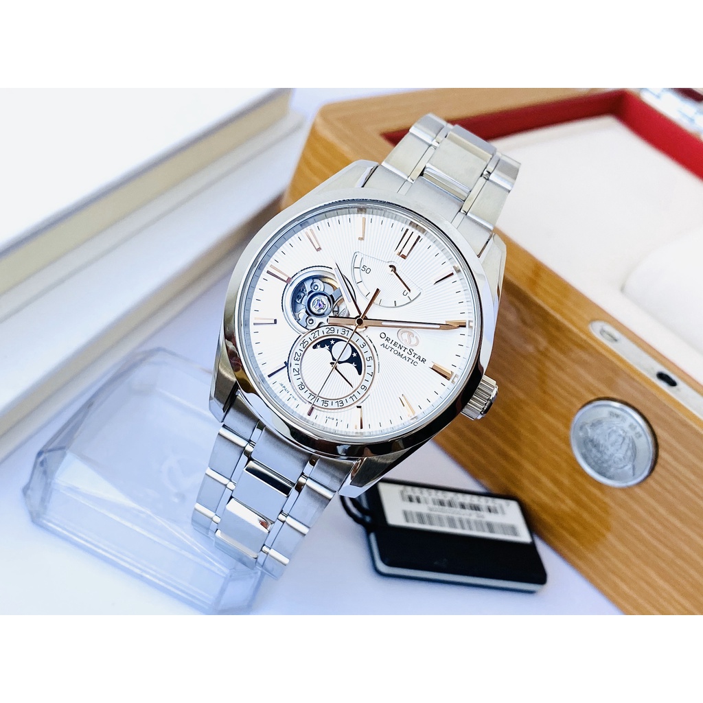 Đồng hồ nam ORIENT STAR MOONPHASE RE-AY0003S00B chính hãng