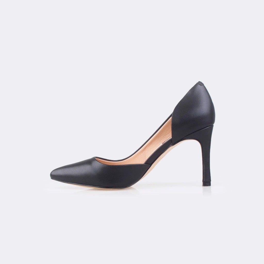 PAMELA - Giày Nữ Cao Gót Mũi Nhọn Bít Hậu Hở Eo Quyến Rũ 2021 (7cm) - Gi13