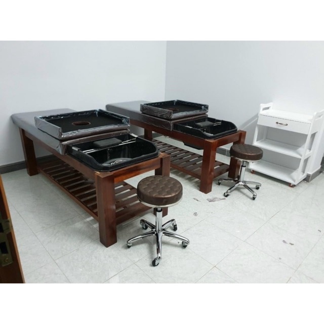 GIƯỜNG GỘI ĐẦU 2IN1 KÈM MASSAGE BODY SPA