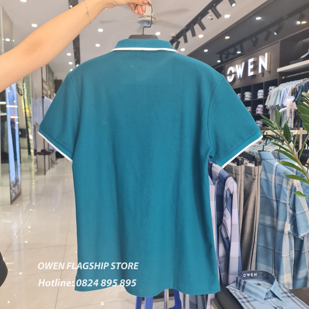 OWEN -  Áo Polo nam Owen chất liệu cotton co dãn thoáng mát - APV220301 - OWEN Flagship Store