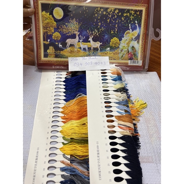 TRANH ĐÍNH ĐÁ PHONG CẢNH HƯƠU NAI TÀI LỘC YD3009 (150X70) 6284 (120X65) YD3008 (100X55) vs510 6292 6283 6290