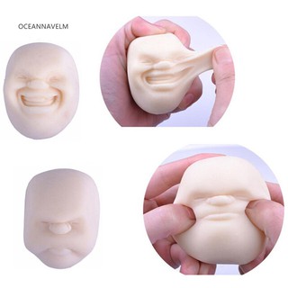 Đồ chơi bóp tay giảm stress hiệu quả hình mặt biểu cảm dễ thương