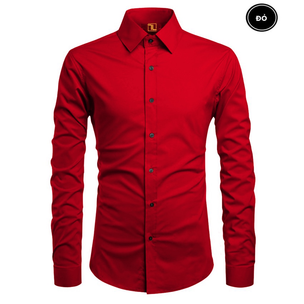[MẶC LÀ ĐẸP] Áo sơ mi -Sơ mi nam cao cấp - Chất liệu lụa cao cấp, kiểu dáng slimfit ôm trọn body cực kỳ phong cách, trẻ