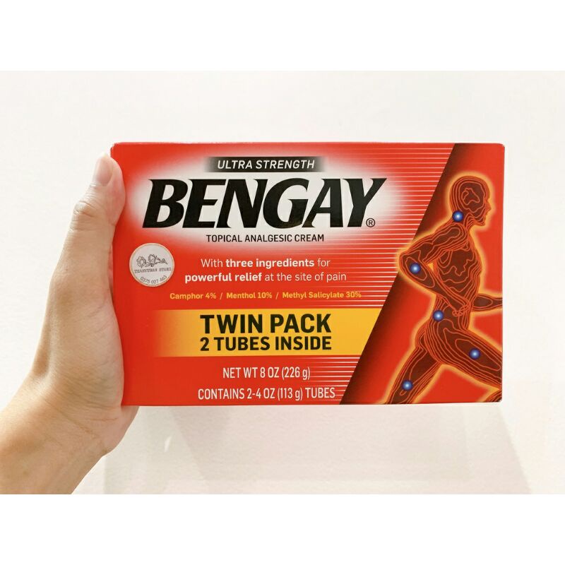 MẪU MỚI Dầu xoa bóp Mỹ Bengay chính hãng