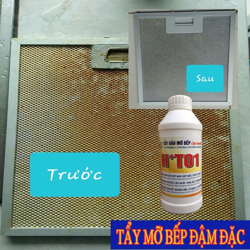 Bình xịt tẩy dầu mỡ bếp TVS HT01-600ML đa năng, tẩy dầu mỡ bếp hút mùi, bếp ga, xoong nồi bám két lâu ngày loại mạnh