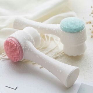 Dụng cụ cọ rửa mặt 2 đầu cầm tay