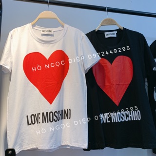 Áo phông tim moschino