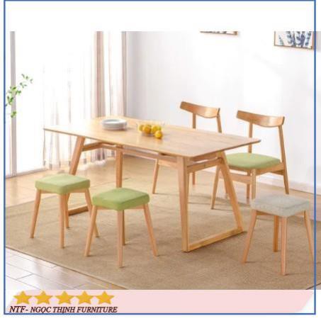 🍀 Ghế Bàn Trang Điểm Mặt Đệm Màu Xanh Cốm Gc03 NTFurniture