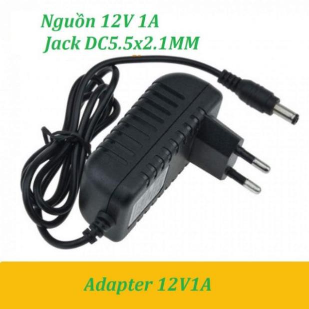 Nguồn Adapter 12V1A 12V2A 5V1A Micro Dc5.5x2.1MM