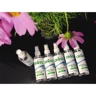 Xịt rửa tay khô Cross 100ml - Hương lô hội