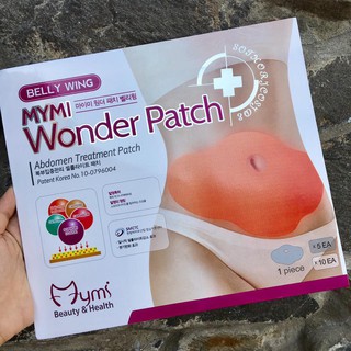 Miếng dán tan mỡ bụng Mymi Wonder Patch - hộp 5 miếng
