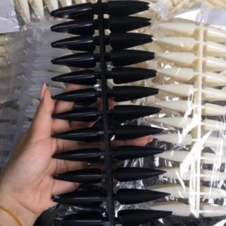 Móng vẽ mẫu tròn và nhọn