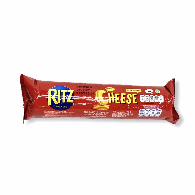 {SALE HOT} Bánh quy mặn RITZ 118g kẹp kem phô mai Kinh Đô