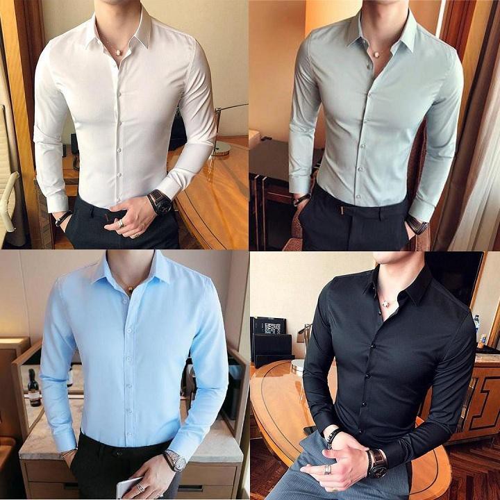 Áo sơ mi nam chất đẹp, chống nhăn, chống sù, chống bay màu - CAM KẾT NHƯ HÌNH - So Mi cao cap