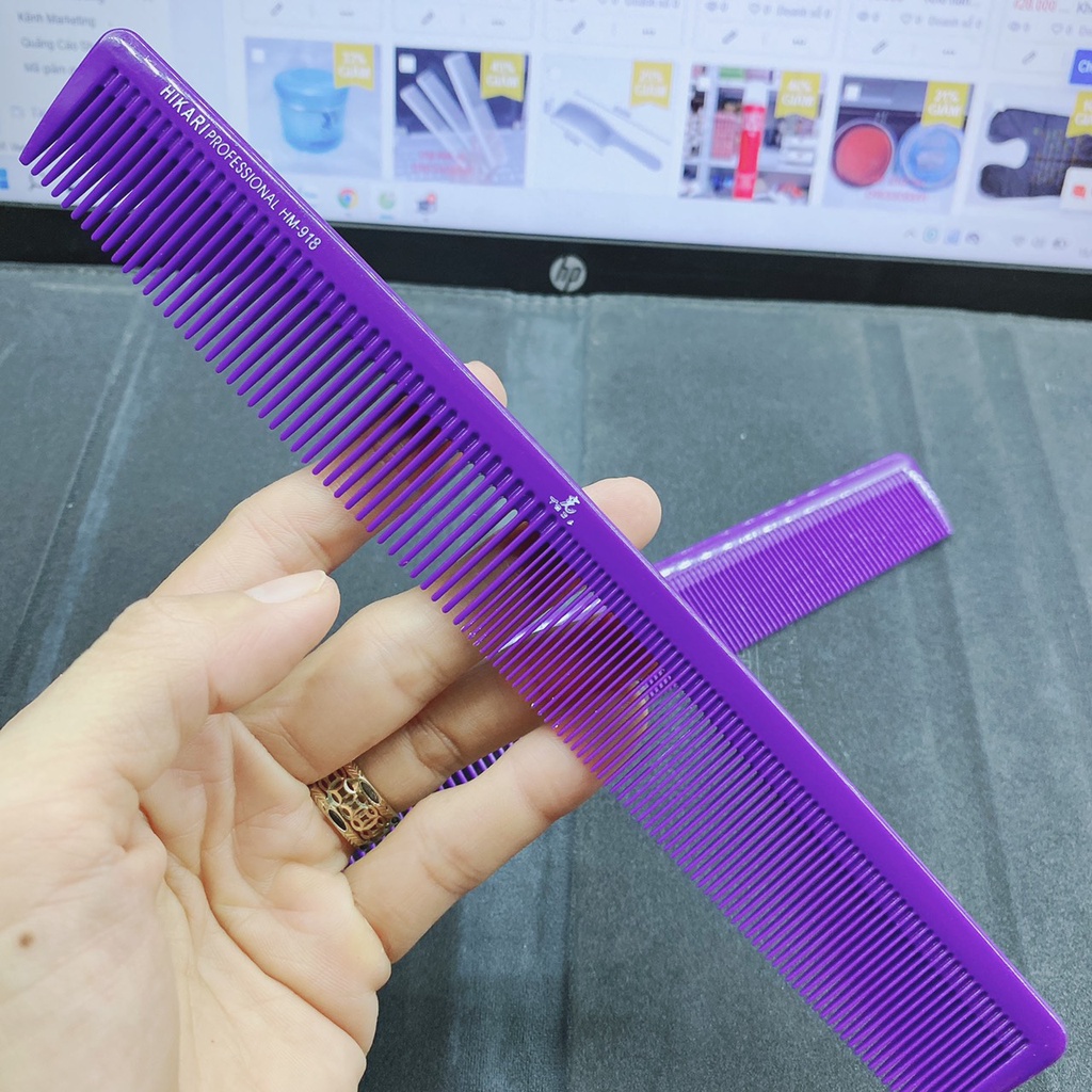 Lược Cắt Tóc Nam Nữ Chuyên Nghiệp HIKARI HM-918 Cao cấp