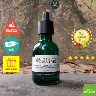 Tinh Chất Loại Bỏ Khuyết Điểm Và Tình Trạng Mụn - The Body Shop Tea Tree Anti-Imperfection Daily Solution 50ml