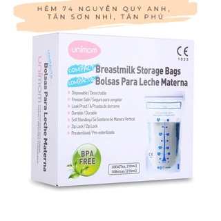 Túi trữ sữa Unimom Compact (30 túi)