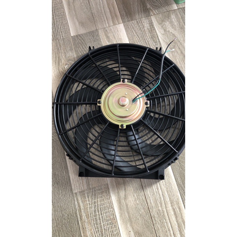 quạt dàn nóng 14in 38cm 12-24v dày