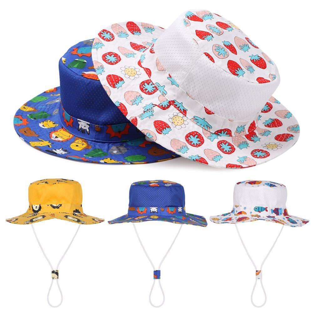 BSUNS Mũ Tai Bèo Chống Nắng Họa Tiết Hoạt Hình Thời Trang Xuân Thu
