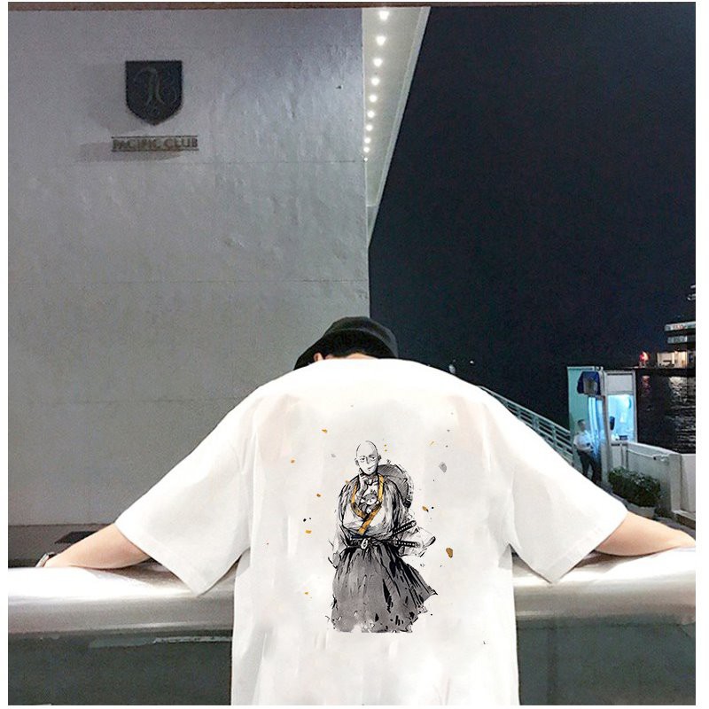 Áo thun unisex form rộng phong cách Nhật Bản đẹp độc lạ vải dày mịn 2019T1655