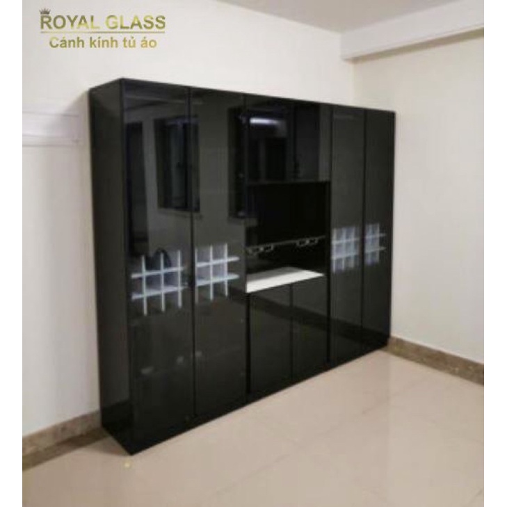 tủ quần áo chất liệu nhựa ecoplas cánh kính màu bảo hành 10 năm