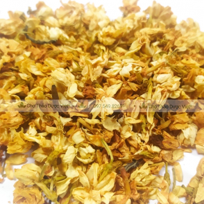 Hoa nhài sấy khô 100g ( Trà lài bông nở to, thơm tạo mùi hương cho các món chè) - Chợ Thảo Dược Việt