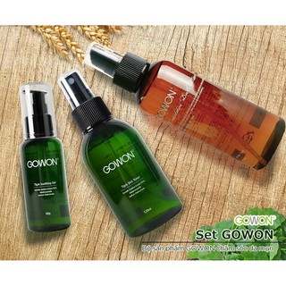 Combo chăm sóc da mụn Gowon