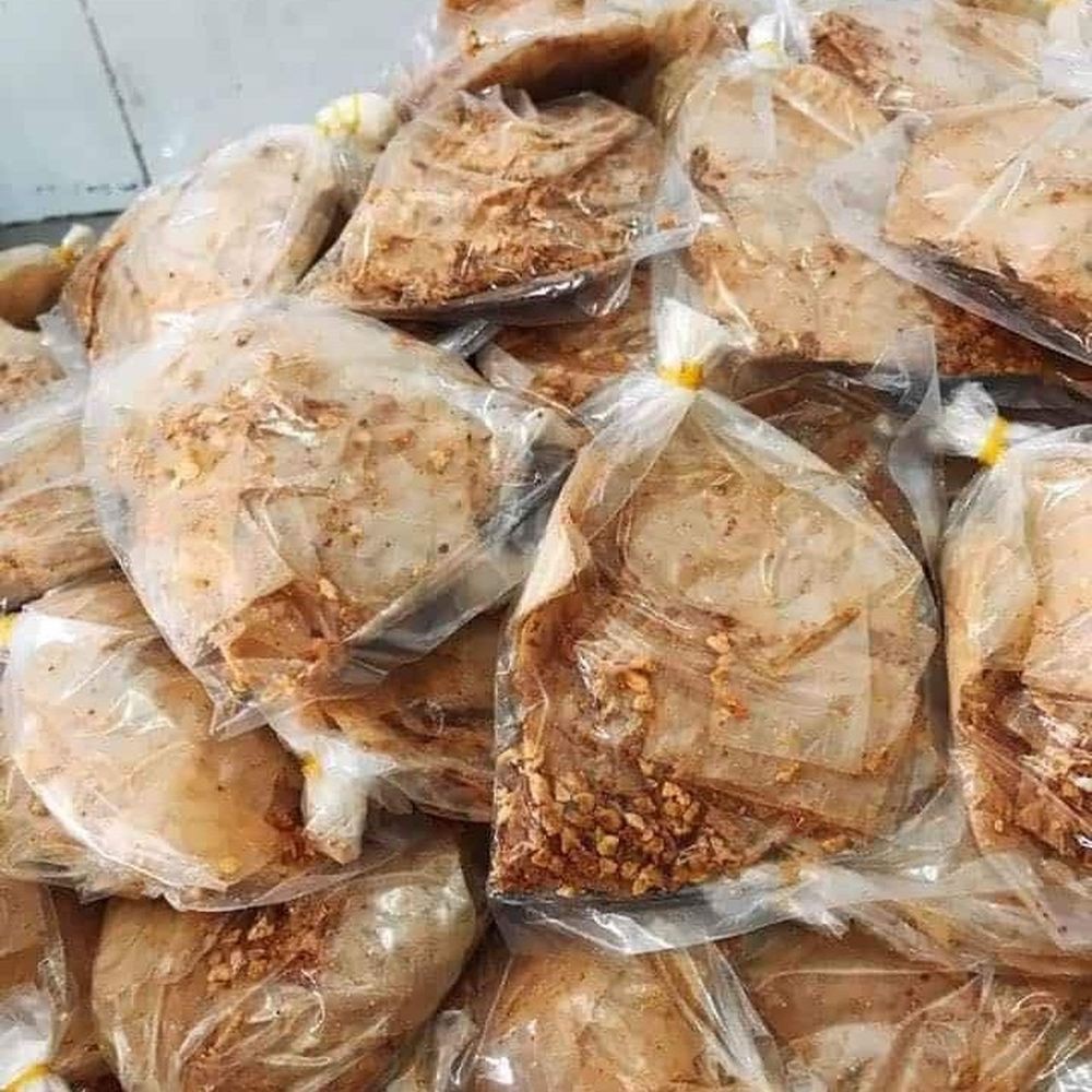 Bánh tráng xì ke muối nhuyễn tỏi ớt siêu cay tây ninh