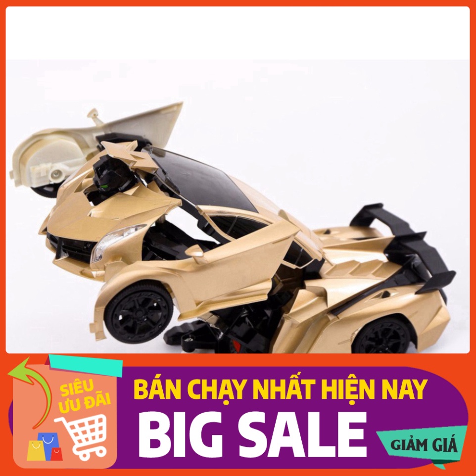 [FREE SHIP] 💥[FREESHIP+ CÓ VIDEO]💥Ô tô biến hình thành Robot Transformers - Xe điều khiển từ xa loại to Siêu Hiện Đại 