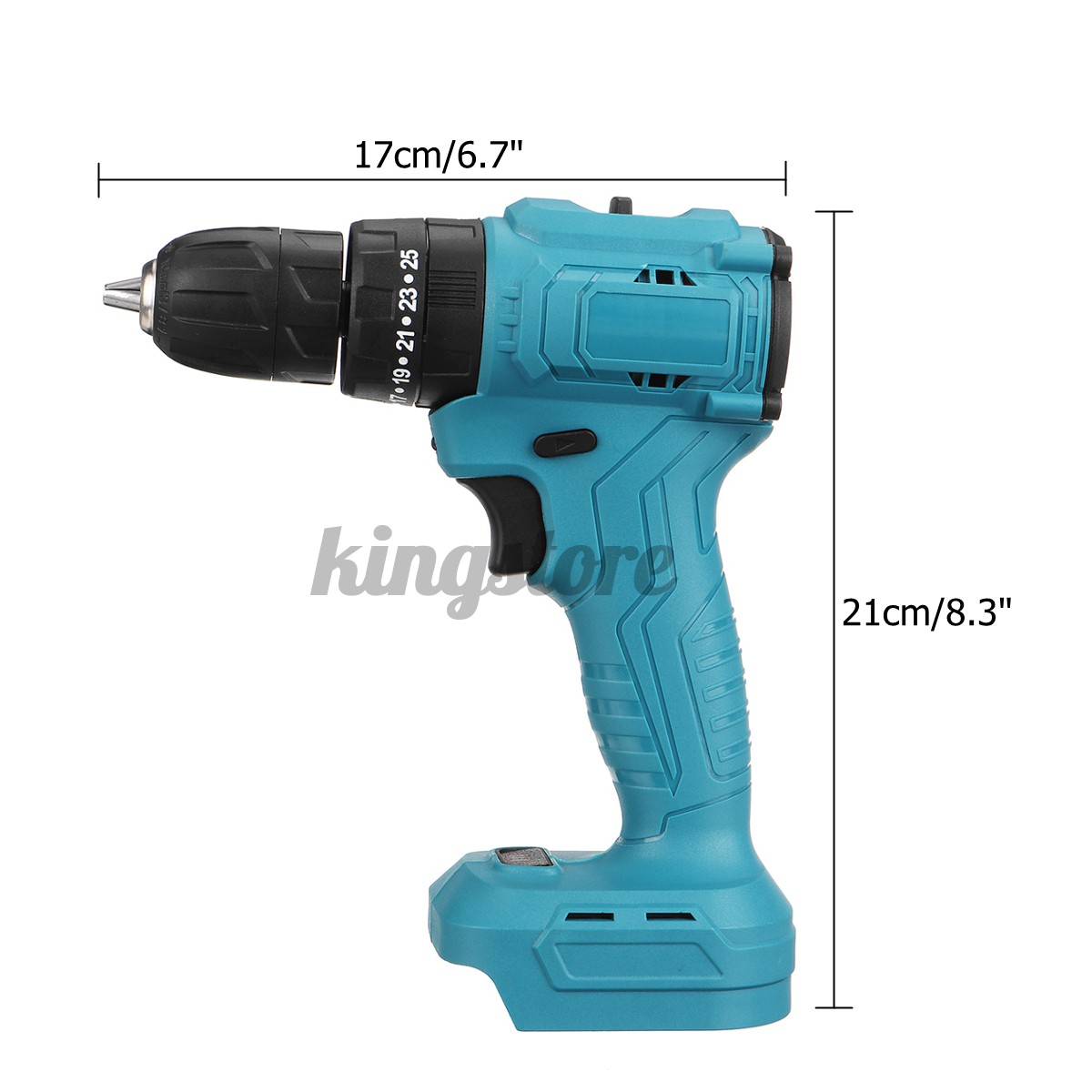 Máy Khoan Không Dây 3 / 8 '' 520n.m Cho Pin Makita