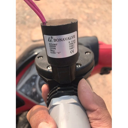 Van Điện Từ Phi 21/27/34/48mm - Điện Áp 220V- Van Từ Nhựa Bền Bỉ Chống Nước, Chịu Mưa Nắng Hoàn Hảo