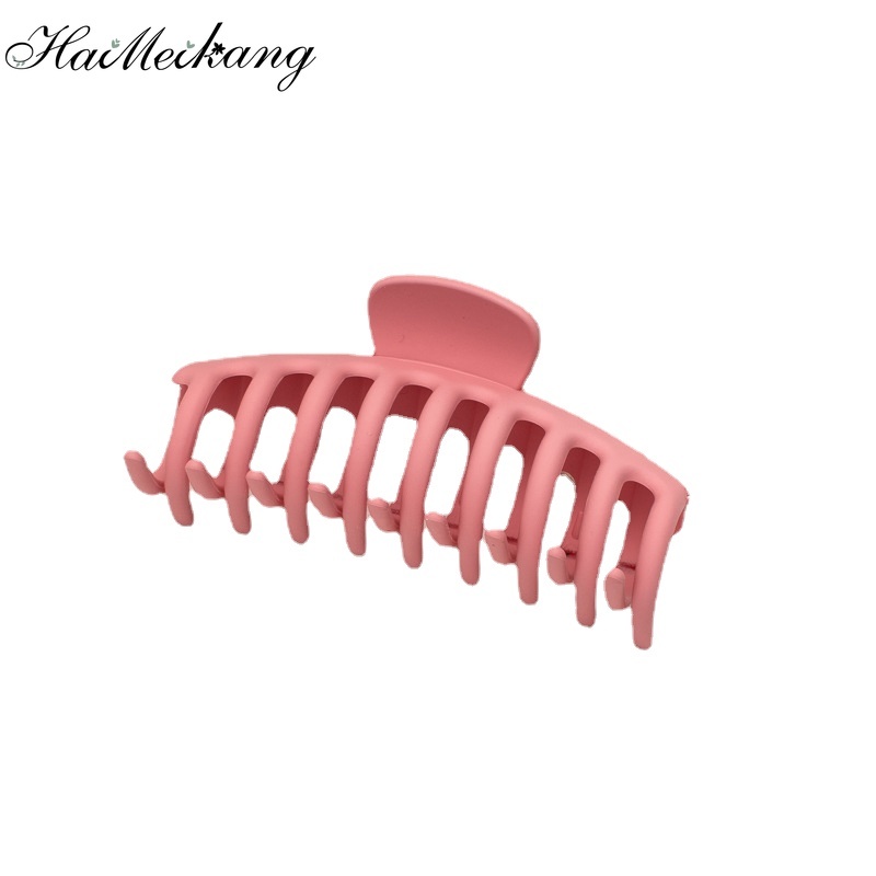 Kẹp tóc Haimeikang cỡ lớn màu sắc đơn giản phong cách Hàn Quốc cho nữ