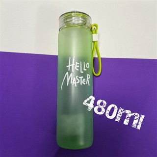 BÌNH NƯỚC THỦY TINH HELLO MASTER 480ML