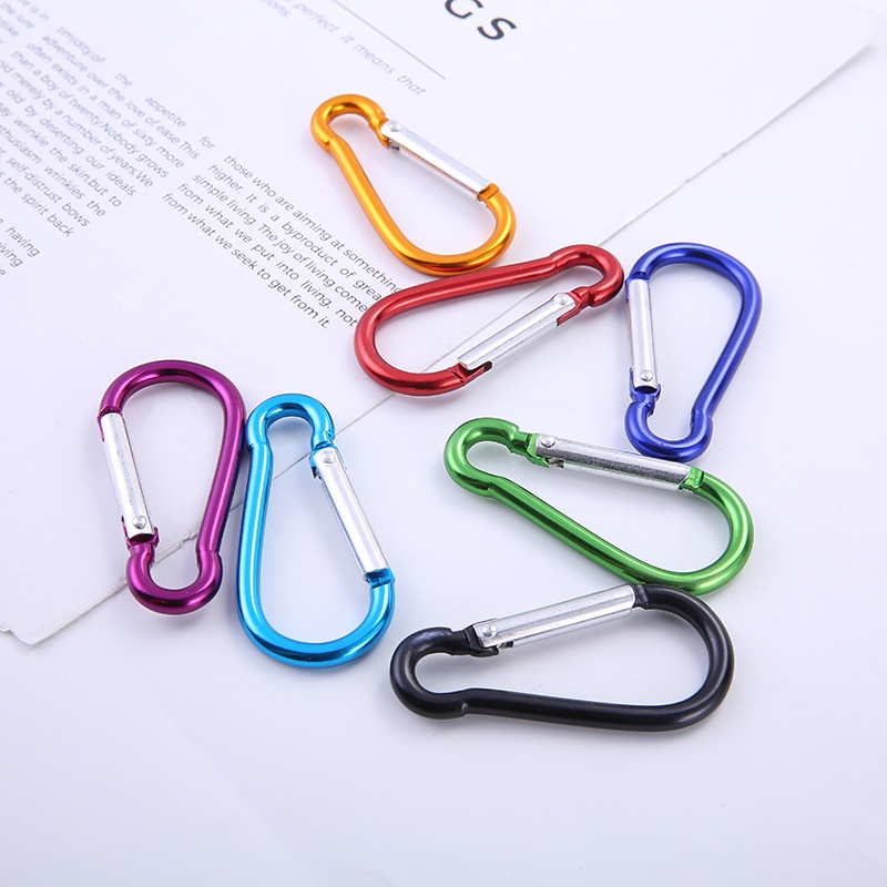 Móc khóa EDC SOSAMA móc chìa khóa xe, móc balo du lịch, dã ngoại, phượt carabiner nhôm siêu bền HG-001091