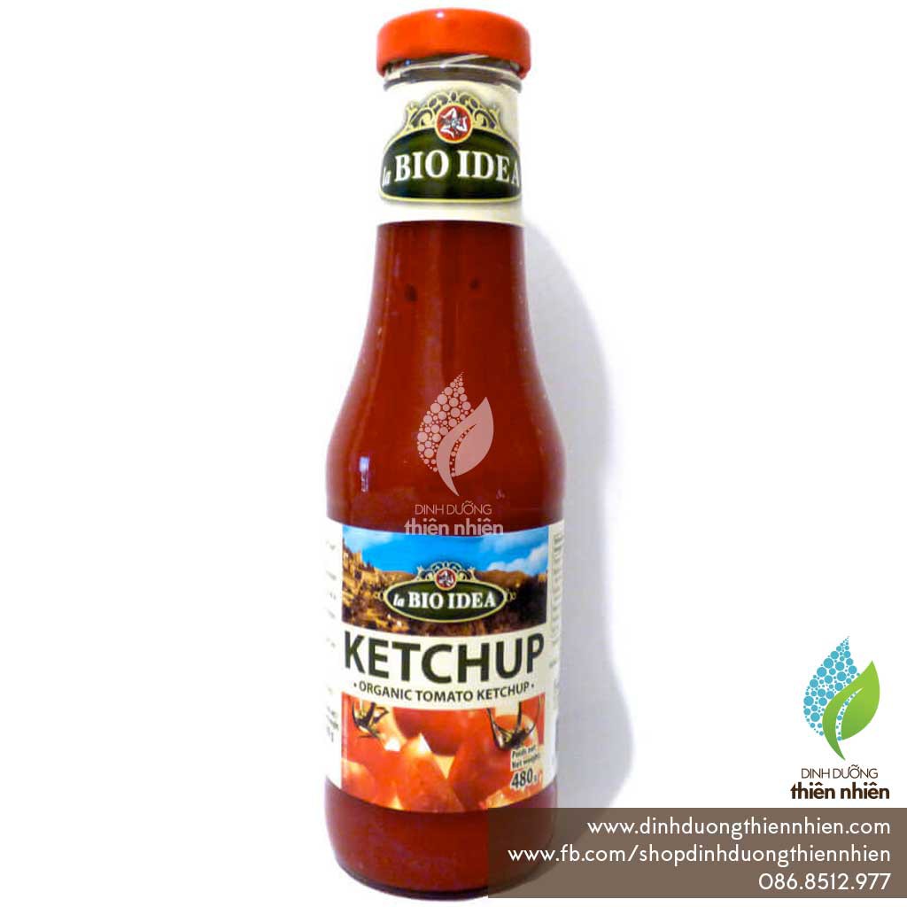 [GIA VỊ HỮU CƠ] Tương Cà Hữu Cơ Organic Tomato Ketchup, Luce, Bio Idea